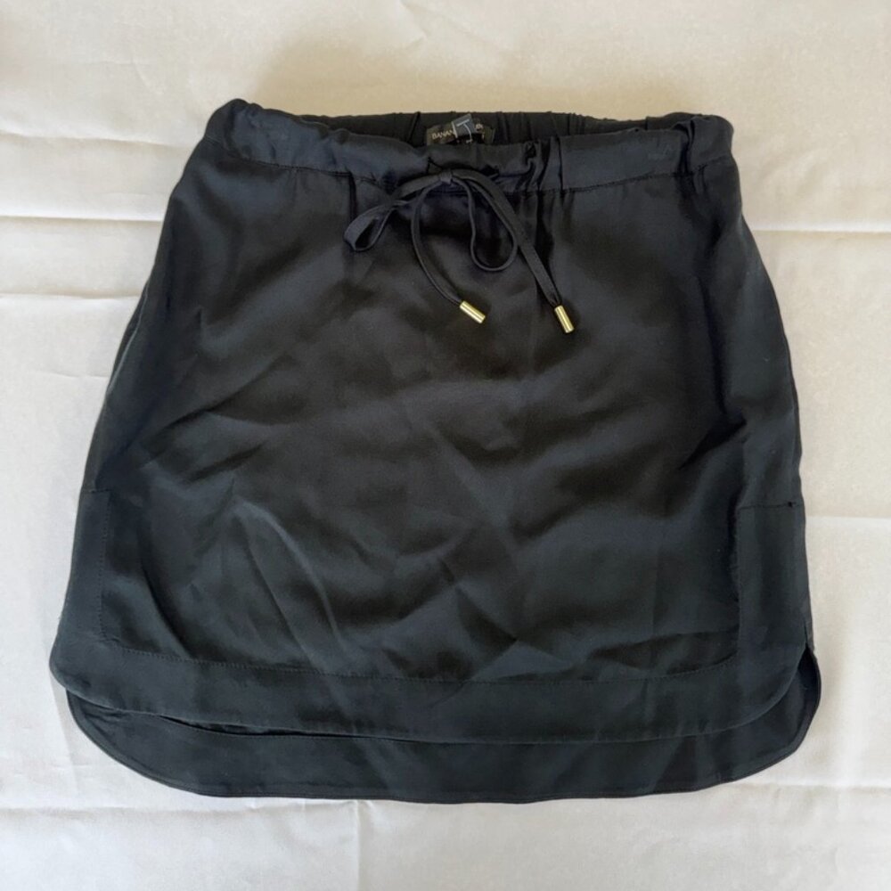 Banana Republic Womens Casual Active Skirt Black Size XS
